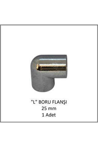 "l" Boru Flanşı 25 Mm 1 Adet Metal