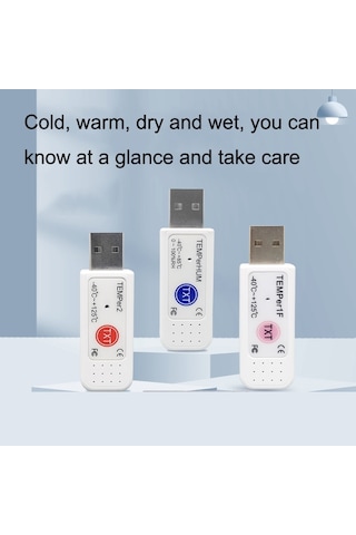 Sones Temper2 Usb Sıcaklık Sensörü Su Geçirmez Sıcaklık Probu Akvaryum İzleme Termometresi