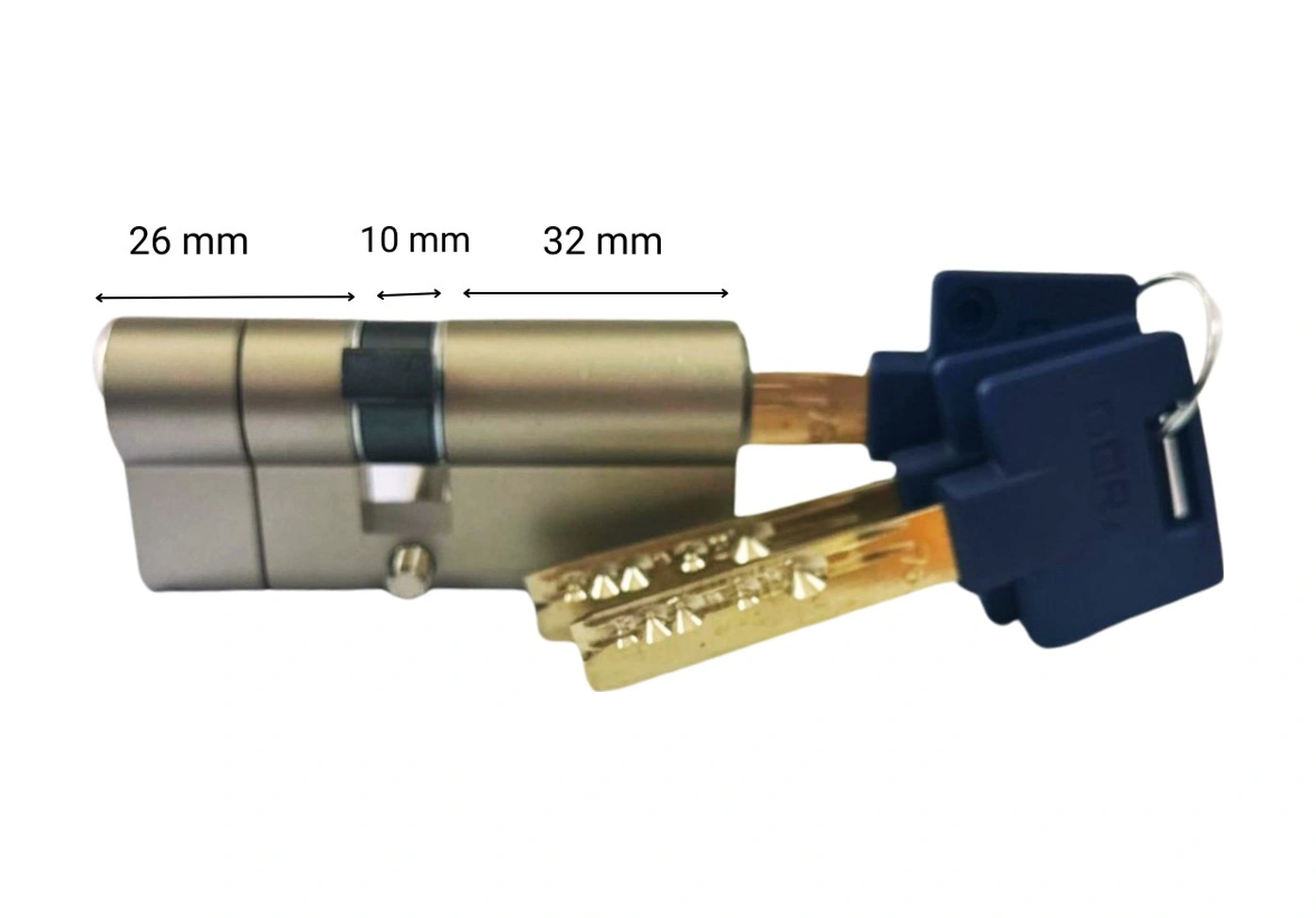 Doras 68mm D7+ Barel 3 Anahtarlı