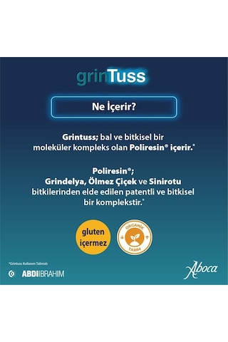 Grintuss Yetişkin Şurup 2 x 128 G