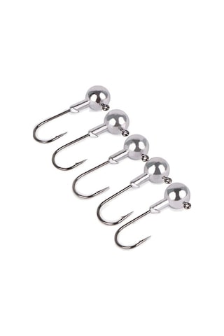 Novahub 50 Adet Balık İğnesi Kurşun Balık İğneleri Yuvarlak Jig İğnesi 1/2/3/3.5/4/5/7/10/14g Yumuşak Cazibe Balıkçılık Aksesuarları, Balıkçılık Ustaları İçin,