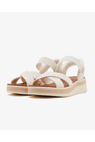 Skechers Bobs Sun Ray Kadın Beyaz Sandalet 114417 Wht