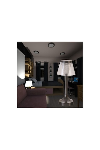 Noas Selanik 3 Işık Siyah Renk Dokunmatik Masa Lambası Yl86-1239