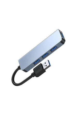 4 1 Usb 3.0 Hub Alüminyum Gövde Usb Çoklayıcı Hub Byl-2013u Sku: Smg8690010111302