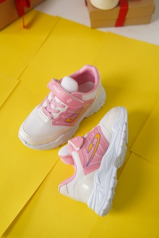Daxtors Tontik Cırtlı Çocuk Unisex Spor Ayakkabı Beyaz