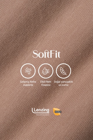 Auw Kadın Lastiksiz Pamuklu Modal Basic Boyshort 6'lı - Softfit Latte,bitter,siyah