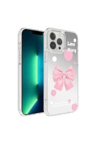 Apple Uyumlu iPhone 12 Pro Max Kılıf Airbagli Parlak Tasarımlı Zore Mimbo Kapak NO2