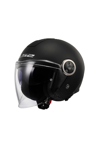 Ls2 Classy Güneş Vizörlü Kask Mat Siyah