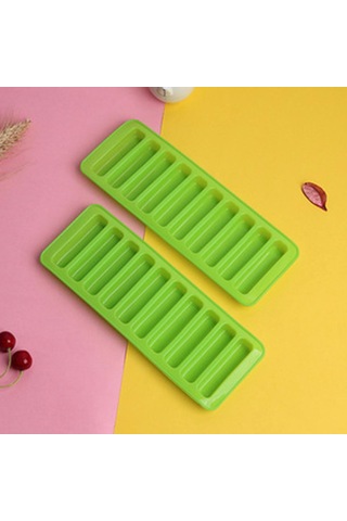 Pişirme İçin Çikolata Tahıl Çubuk Kalıplar - Dıy Şeker Ve Bisküvi Çubukları Dikdörtgen Bakeware Araçları Çok Renkli