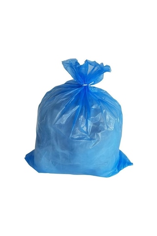 Çöp Torbası Battal Boy Mavi Çöp Poşeti 10'lu X 5 Paket