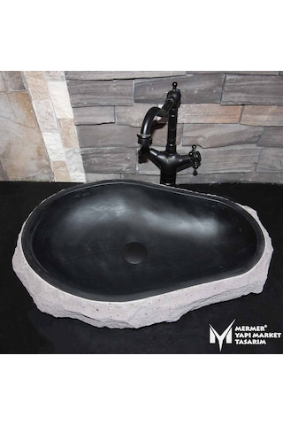 Bazalt Dışı Patlatma Çakıl Lavabo