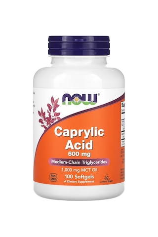 Caprylic Acid 600 Mg 100 Softgels