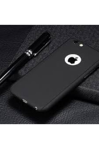 Apple Uyumlu iPhone 5 - 5S - Se Kilif 360° Derece Tam Koruma / 3 Parça 213000635 - Renk Seçiniz / Siyah