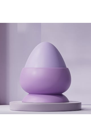 Geeksen Silikon Toplu Masaj Topu, Süspansiyon Cup Tasarımıyla Ayak, Omuz, Sırt Ve Bel Rahatsızlıkları İçin, Yoga Ve Fitness İçin, Mor Kutulu Diğer