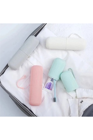 Organizer Seyahat Tipi Aksesuar Taşıma Kabı Gözlük Diş Macunu Saklama Kutusu Makyaj Fırçası Kutusu Diğer