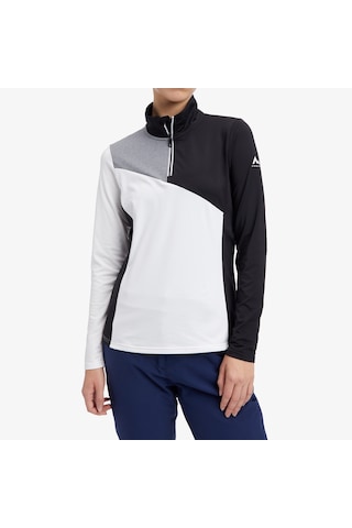McKinley Mc Kinley Dolly Iı Half Zip Uzun Kollu Kadın Beyaz Üst 429052 Beyaz