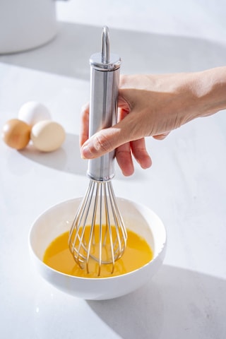 Evero Çelik Çırpıcı - 25 Cm Silver