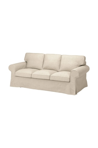 Ikea Bej Şık Kanepe - 3'lü Kanepe Kılıfı