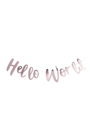 Ginger Ray - Hello World - Asılan Süs 0 - 99
