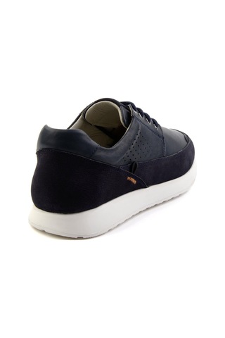 Bambi Lacivert Leather Erkek Casual Ayakkabı E01076501103 Lacivert