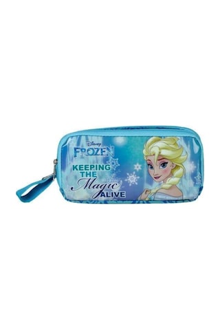 Hakan Çanta Frozen Lisanslı Kalem Çantası - Elsa Kalemlik Iki Bölmeli Çok Renkli