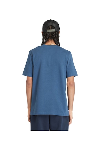 Timberland Embroidery Logo Lacivertvert Erkek Kısa Kol T-Shirt 000000000101988872 Lacivert