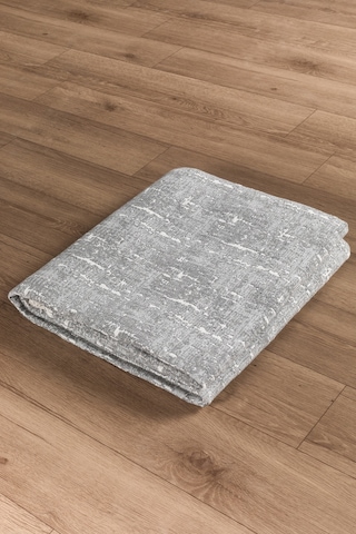 İskandinav %100 Pamuk Kilim Yıkanabilir Pamuklu Dokuma Halı Dekoratif Saçaklı Gri Beyaz