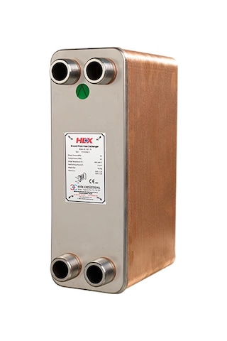 Hex Mb-05 Lehimli Tip Plakalı Isı Eşanjör (36 Plakalı)