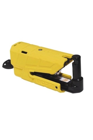 Abus 8077 Granit Detecto X-plus Alarmlı Disk Kilidi Sarı