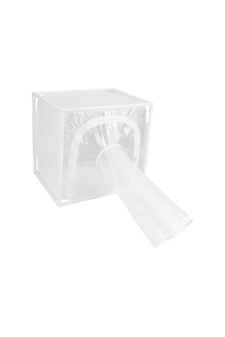 Geeksen Dayanıklı Pvc Kelebek Kafesi - 40x30x40cm Havalandırmalı Böcek Yetiştirme Kafesi