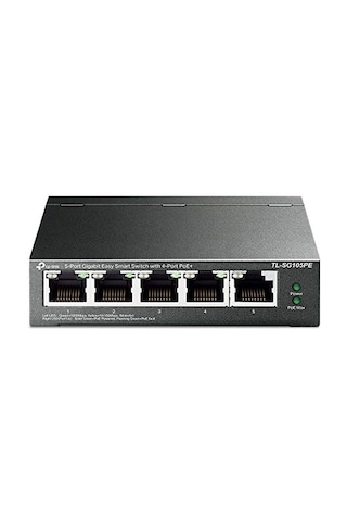 Ayrex Tl-sg105pe, 5-port Gigabit Easy Smart Switch With 4-port Poe+