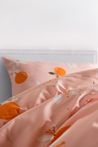 Ranforce Joyful Orange Nevresim Takımı Tek Kişilik Turuncu