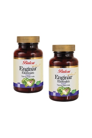 Balen Enginar Plus Ekstrakt 820 MG 100 Kapsül 2 Adet Balen Enginar Plus Ekstrakt 820 MG 100 Kapsül 2 Adet
