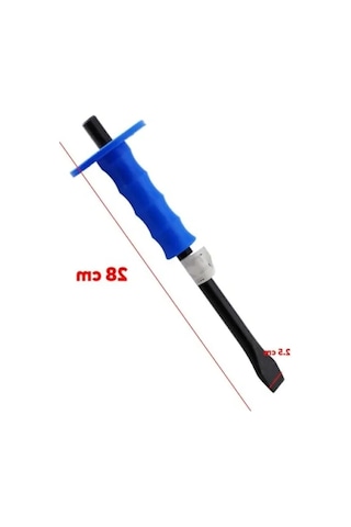 Düz Uç Kırıcı Keski - 28 Cm, Beton Kaya Taş Maden Delici