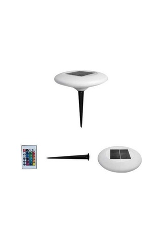 Ebitda Güneş Enerjili Bahçe Topraklama Fişi, Rgb Led Dekoratif Işıklar, Peyzaj Aydınlatması