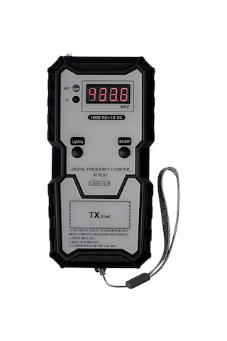 Kangvka Kablosuz Kumanda Frekans Test Cihazı - Led Aydınlatmalı Bj-501 Modeli 112 Karakter