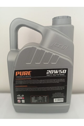 Ccp Pure Semi Synhetic 20W-50 Motor Yağı 4 L