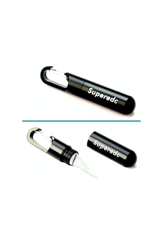 Omeniv Siyah Kapsül Kamp Çakı Kamp Bıçak Maket Kamp Bıçağı Anahtarlık Outdoor Çok Renkli