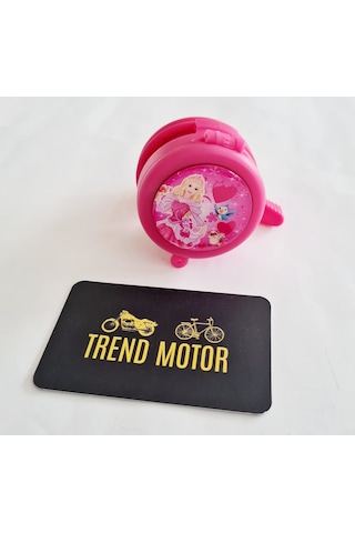 Zil Aynalı Model Prenses Bisiklet Pembe Kız Çocukları İçin Pembe