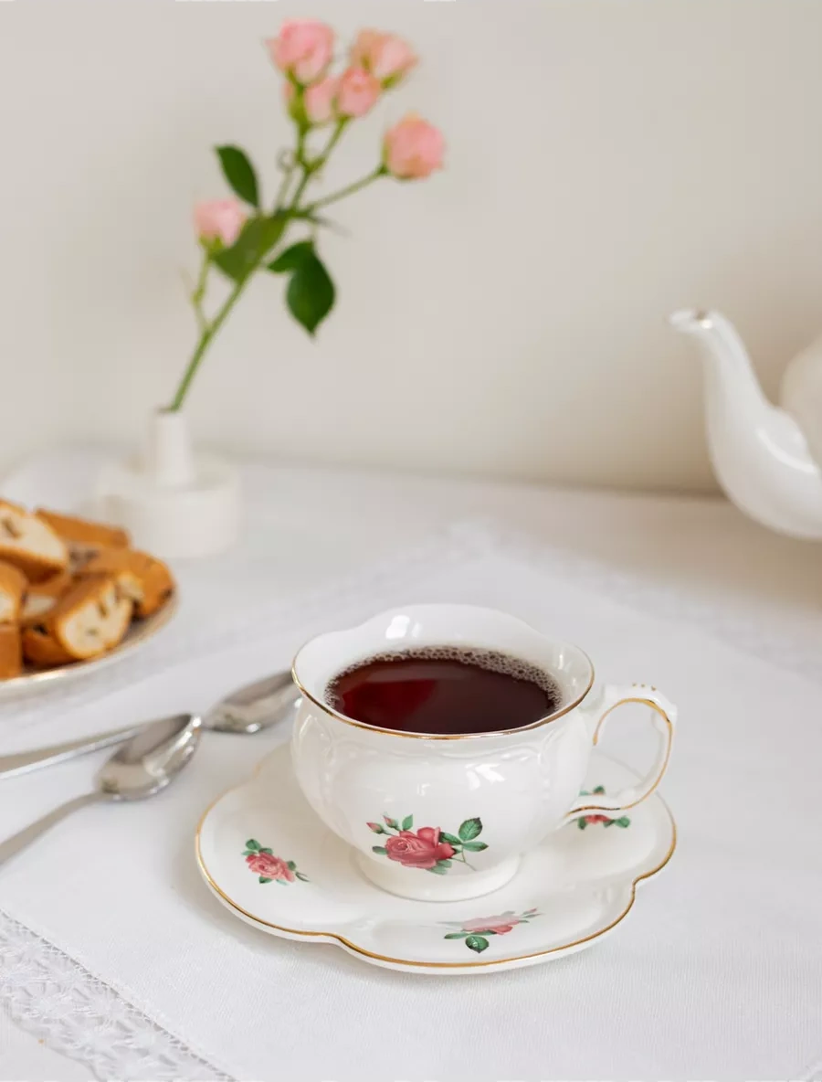 Perex Çay Takımı Teyp Birlik Ve Fincan, 250 Ml 188334279 Kırmızı