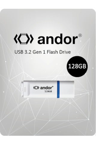 Andor 128gb Usb 3.2 Gen1 Flash Disk Afd128gu3 Andor 128gb Usb 3.2 Gen1 Flash Disk Afd128gu3