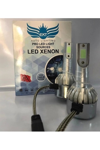 -7200-deli Mavi-h4-led Far Ampulü