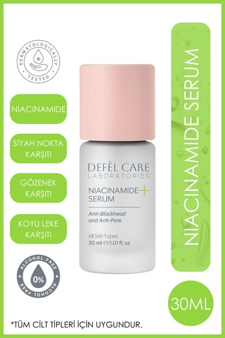 Niacinamide Serum Siyah Nokta Gözenek Ve Koyu Leke Karşıtı