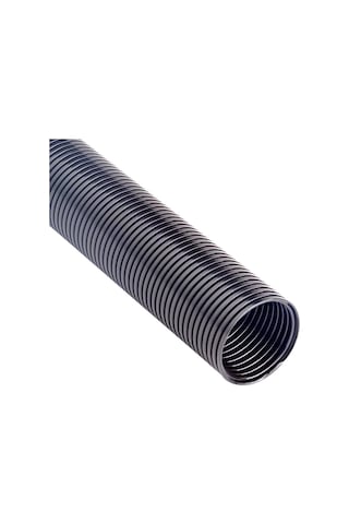 17mm Yarıksız Spiral Hortum Kablo Gizleme İzolasyon Borusu Esnek Siyah