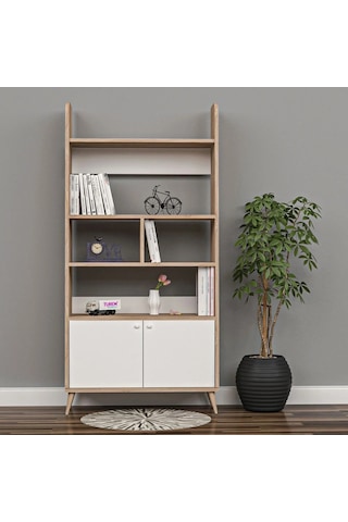 Fantastik Kitaplık Mdf Antrasit