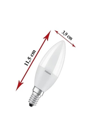 Ledvalue 75w 60w 3 Lü Mum Ampul - 6500k E14 Sku: Smg8690010149466 Açık Kahverengi