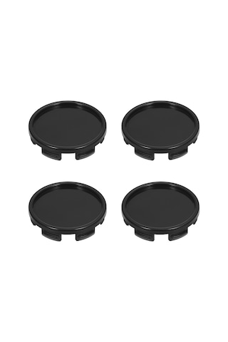 Padalink 4 Adet Evrensel Abs Jant Kapak Seti - 55mm Çap, Gümüş/siyah Seçenekli