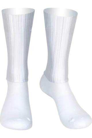 Dolıty Bisiklet Çorapları Nefes Alabilir Atletik Beyaz Beyaz