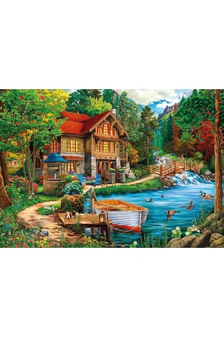 Ks Games 1500 Parça Weekend Retreat Puzzle