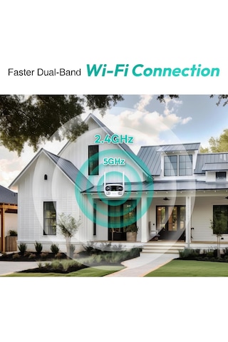 Botslab 4mp Çift Lens Wifi Dış Mekan Kamera, 170 Geniş Açı, Aı Takip, Renkli Gece Görüş, Ip66 Kamera Sistemi